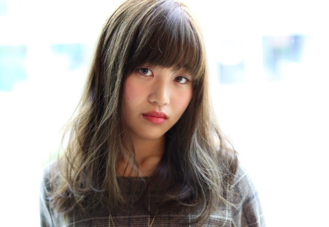 アッシュ＆グレージュカラー！